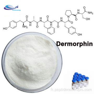 Alimentation de la dermorphine Powder CAS 77614-16-5 Dermorphine